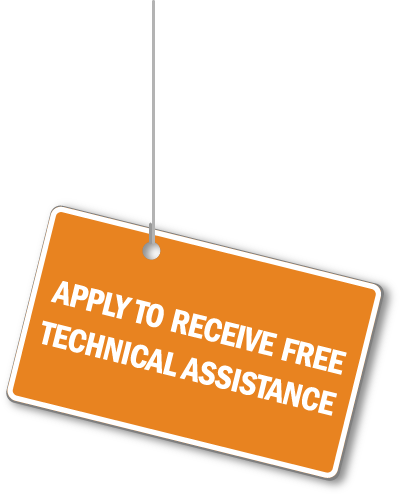 Apply to receive free technical assistance