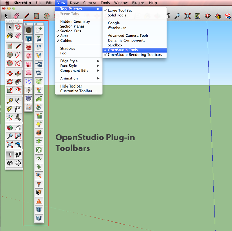 Sketchup Plug In Interface Guide Openstudiosupsup